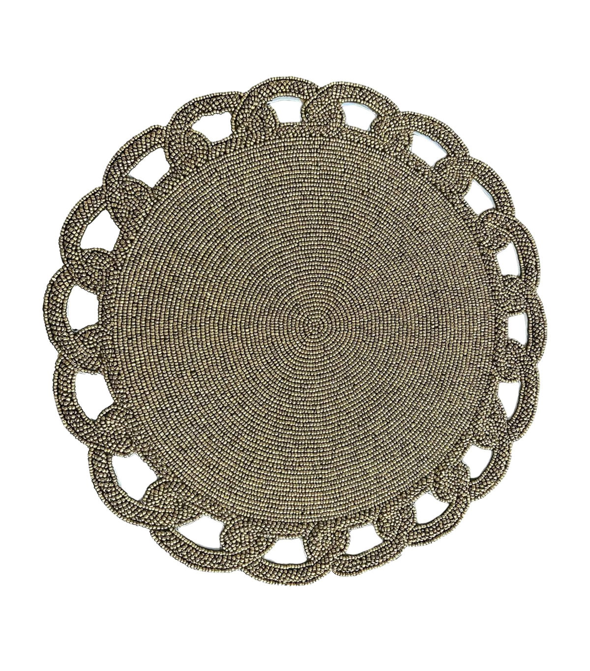 Les Ottomans beaded placemat 40cm, UK version