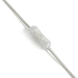 Argos Home glass table lamp clear cream, imported from the UK