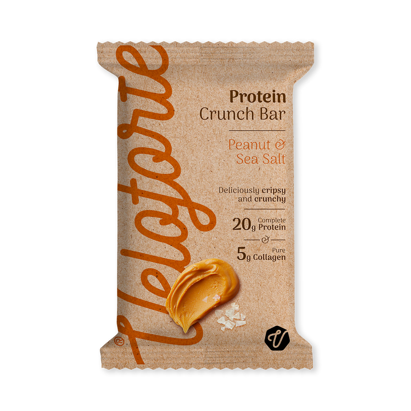 Veloforte Protein Crunch Peanut & Sea Salt bar 66g, UK version