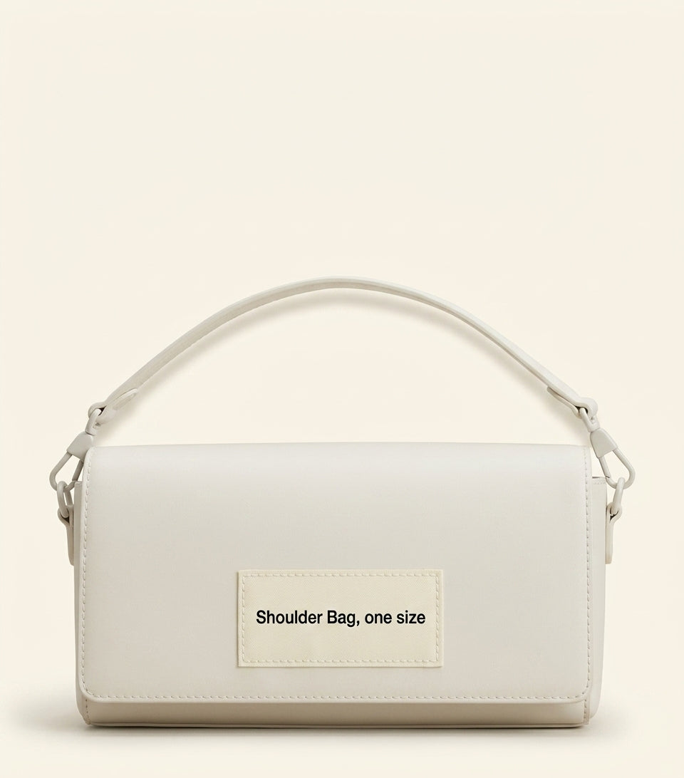 Burberry Check top-handle bag with calfskin trims (British brand)