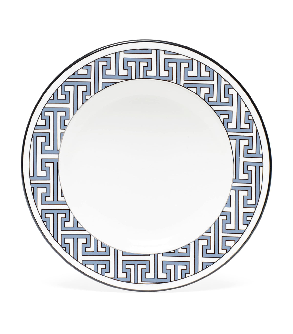 O.W. London Maze geometric print tea plate 16.5cm diameter, imported from the UK