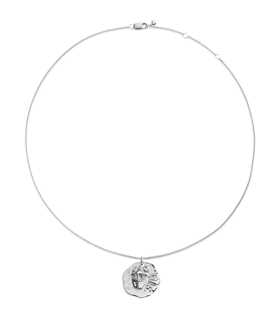 Monica Vinader sterling silver Gemini zodiac necklace 46cm - British product