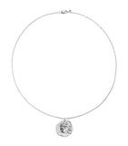 Monica Vinader sterling silver Gemini zodiac necklace 46cm - British product