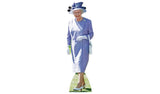 Star Cutouts Queen Elizabeth 2 Lilac Cardboard Cutout GOODS Argos