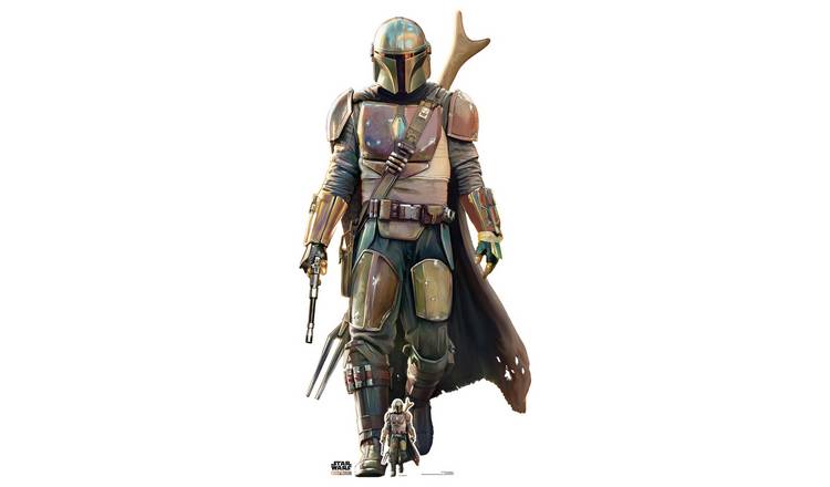 Star Wars The Mandalorian Cardboard Cutout GOODS Argos