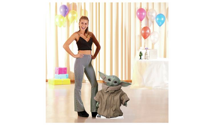 Star Wars The Child Baby Yoda Cardboard Cutout GOODS Argos