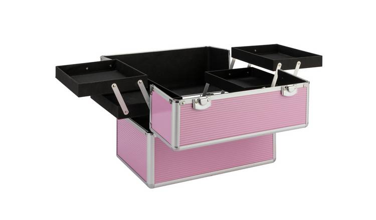 Large Pink Vanity Case GOODS Argos