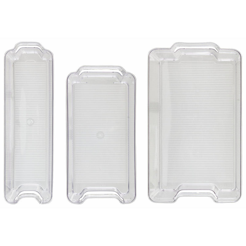 Argos Home Storage Set three plastic containers (British brand)