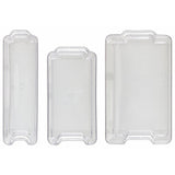 Argos Home Storage Set three plastic containers (British brand)