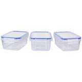 Argos Home klip lock storage set pack of 3 900ml, imported from the UK
