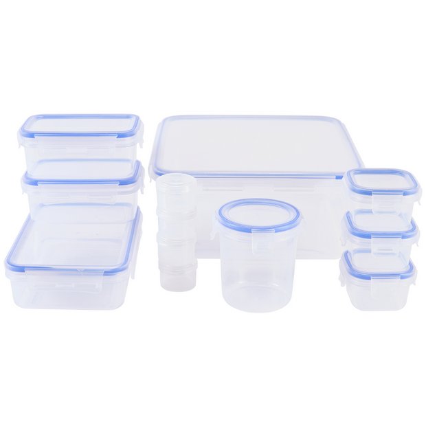 Argos Home Klip Lock storage set 12 piece, UK version