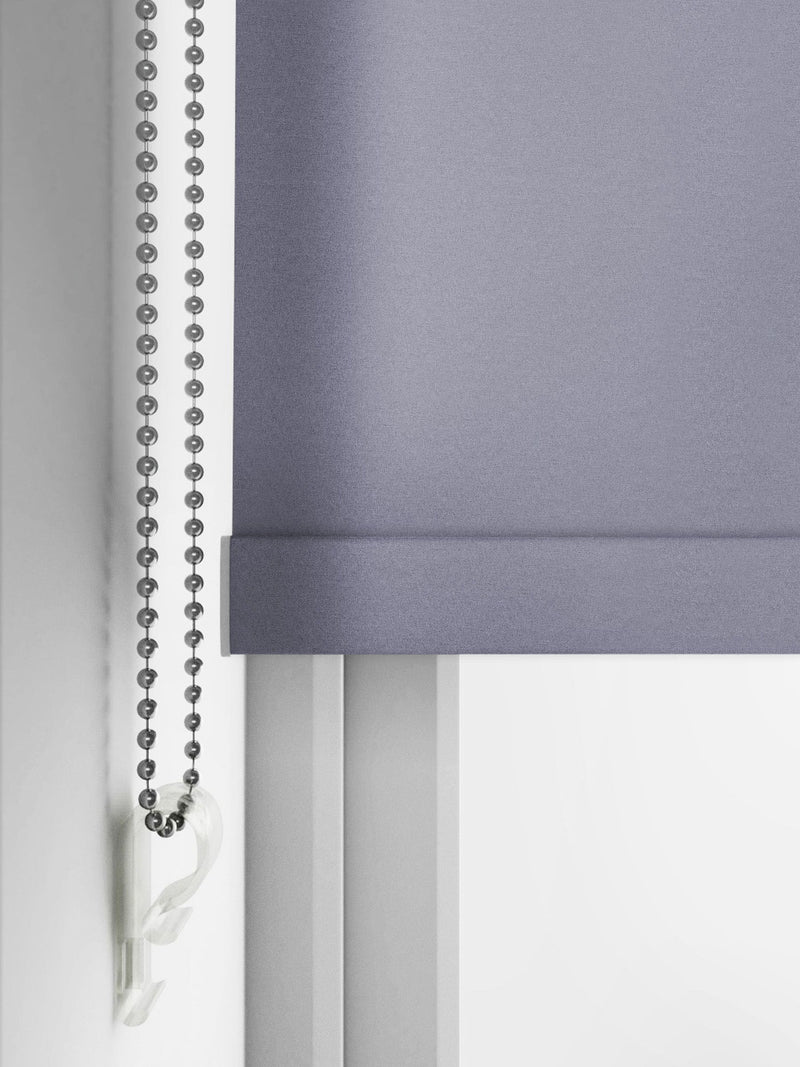 Next roller blind grape purple Idris made to measure - British product