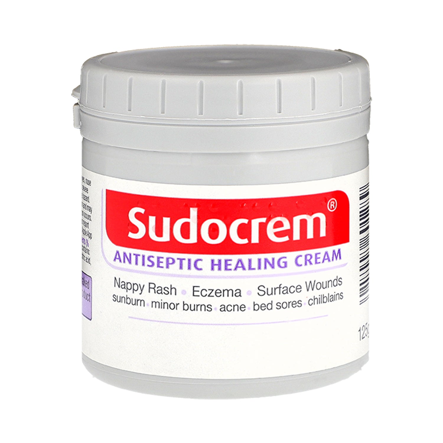 Sudocrem antiseptic healing cream 125g (British brand)