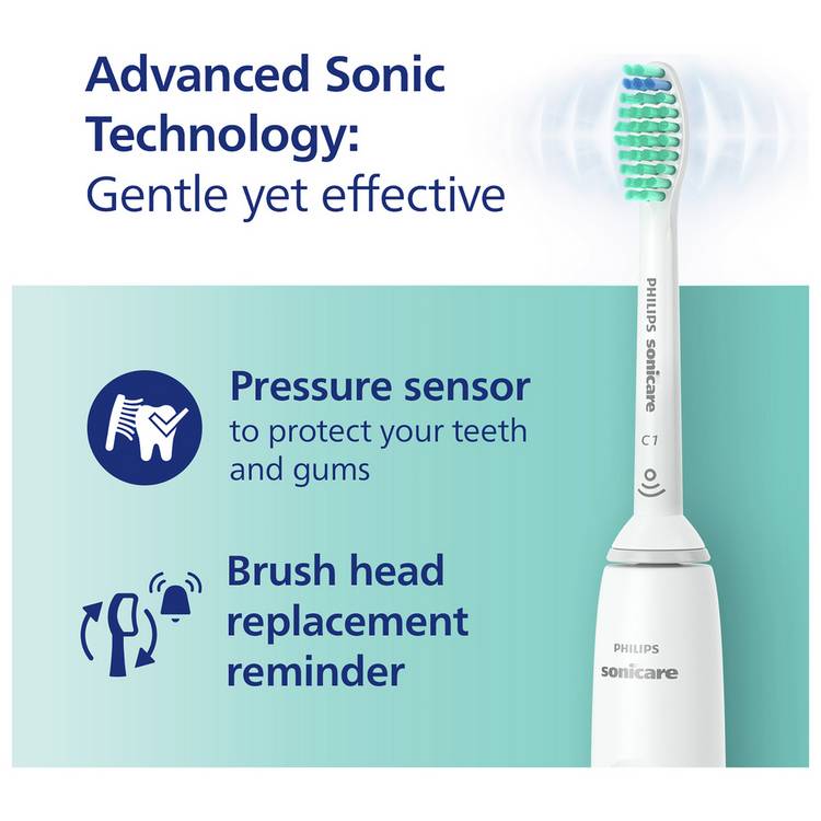 Philips Sonicare Series 3100 electric toothbrush white (British brand)