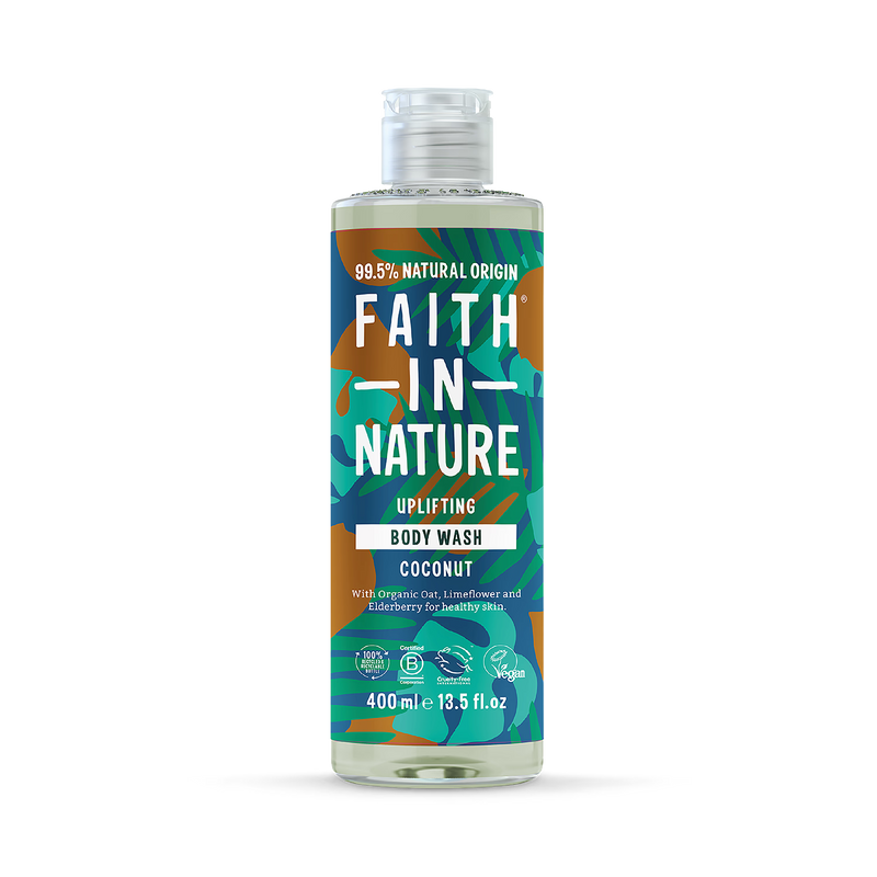 Faith In Nature coconut body wash 400ml - British product