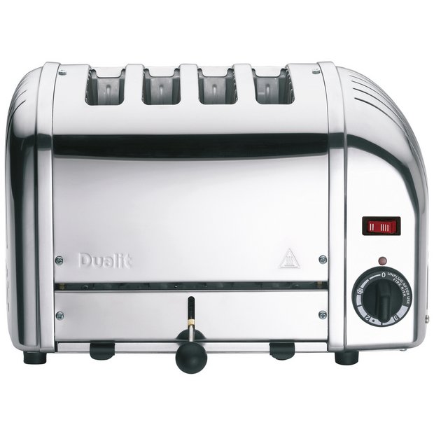 Dualit Classic 4 slice toaster stainless steel, UK version