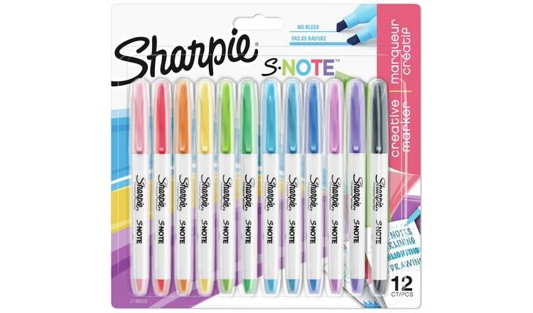 Sharpie S-Note Chisel Tip Highlighter - Pack of 12