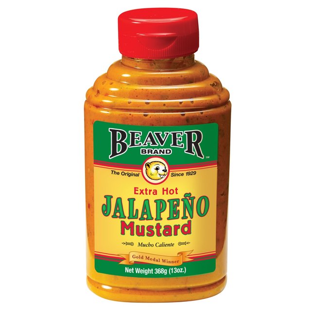 Beaver Hot Jalapeno Mustard   368g GOODS M&S   