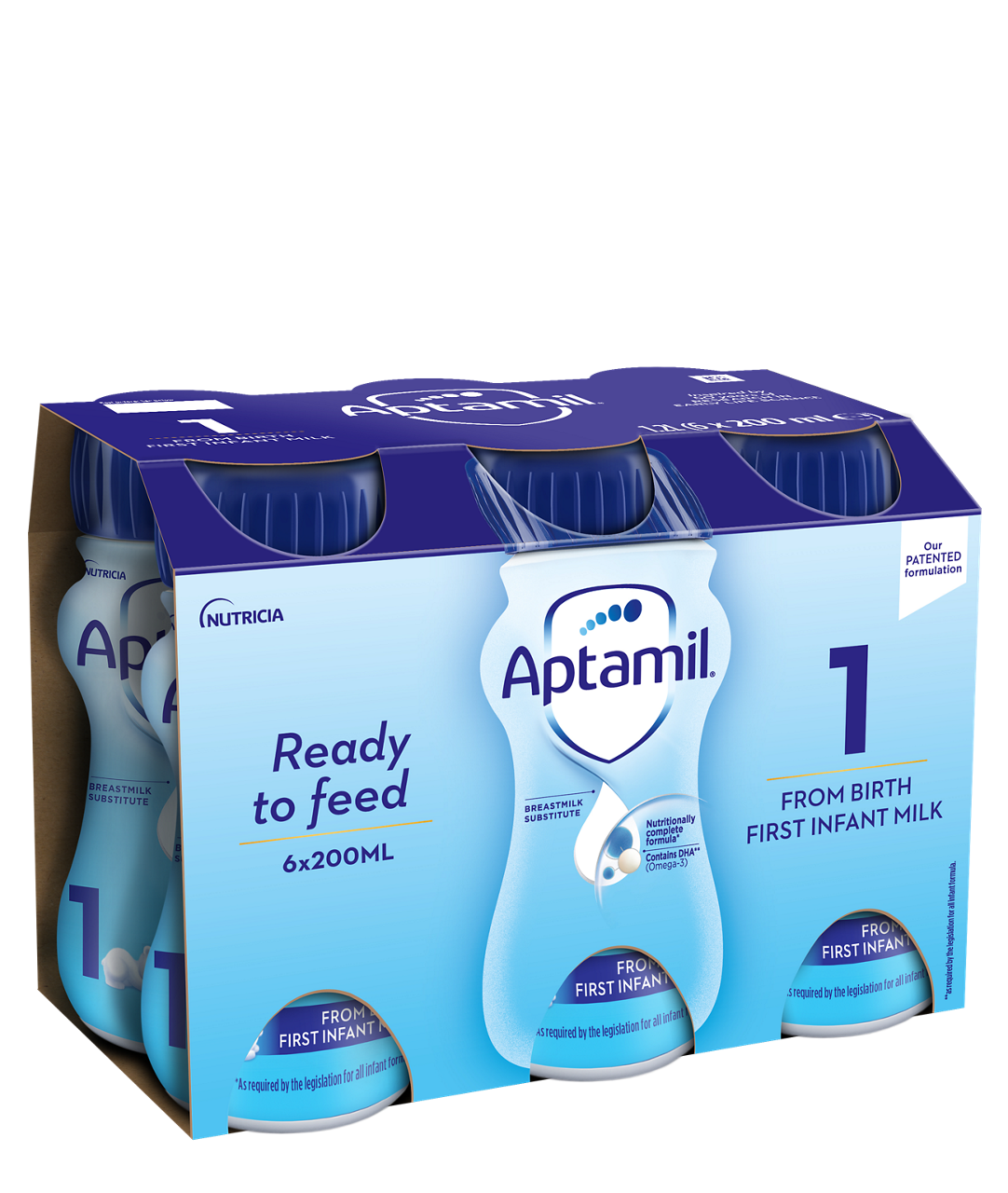 Aptamil® First Infant Ready To Feed 6x200ml