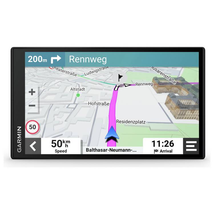 Garmin DriveSmart 76 sat nav 7-inch, imported from the UK
