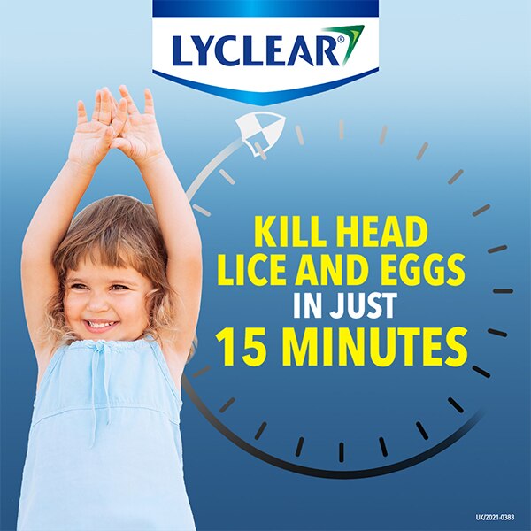 Lyclear Lotion Head Lice Treatment + Comb 100ml GOODS Superdrug   