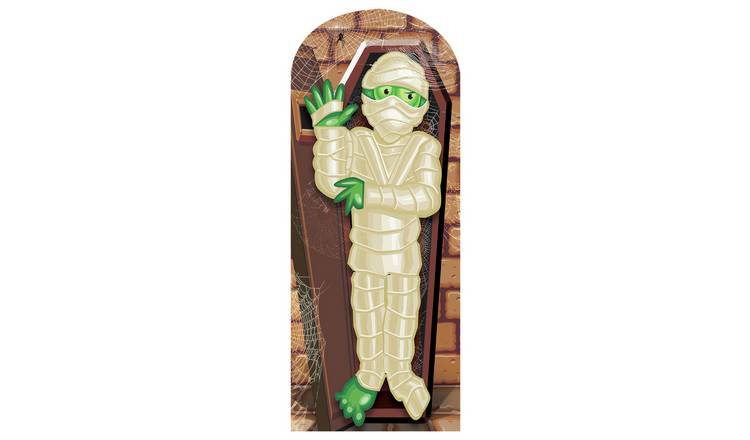 Star Cutouts Mummy Stand In Cardboard Cutout