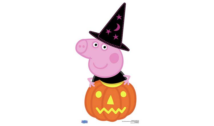 Peppa Pig Pumpkin and Magical Hat Cutout GOODS Argos