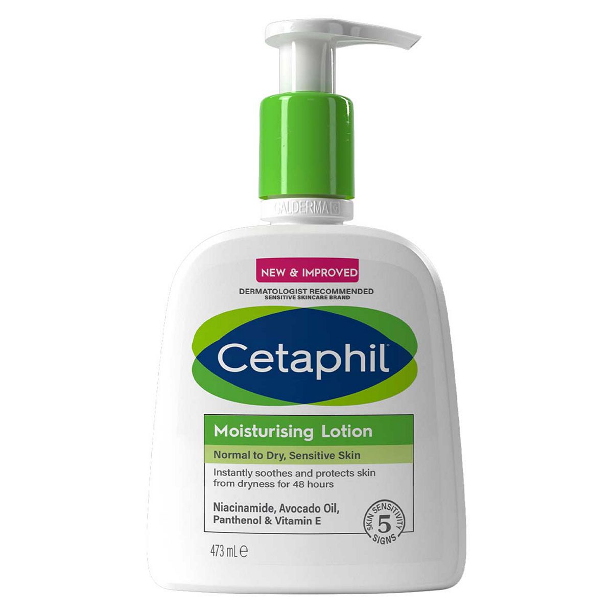 Cetaphil Moisturising Lotion, Lightweight Face & Body Moisturiser for Sensitive Skin 473ml GOODS Boots   