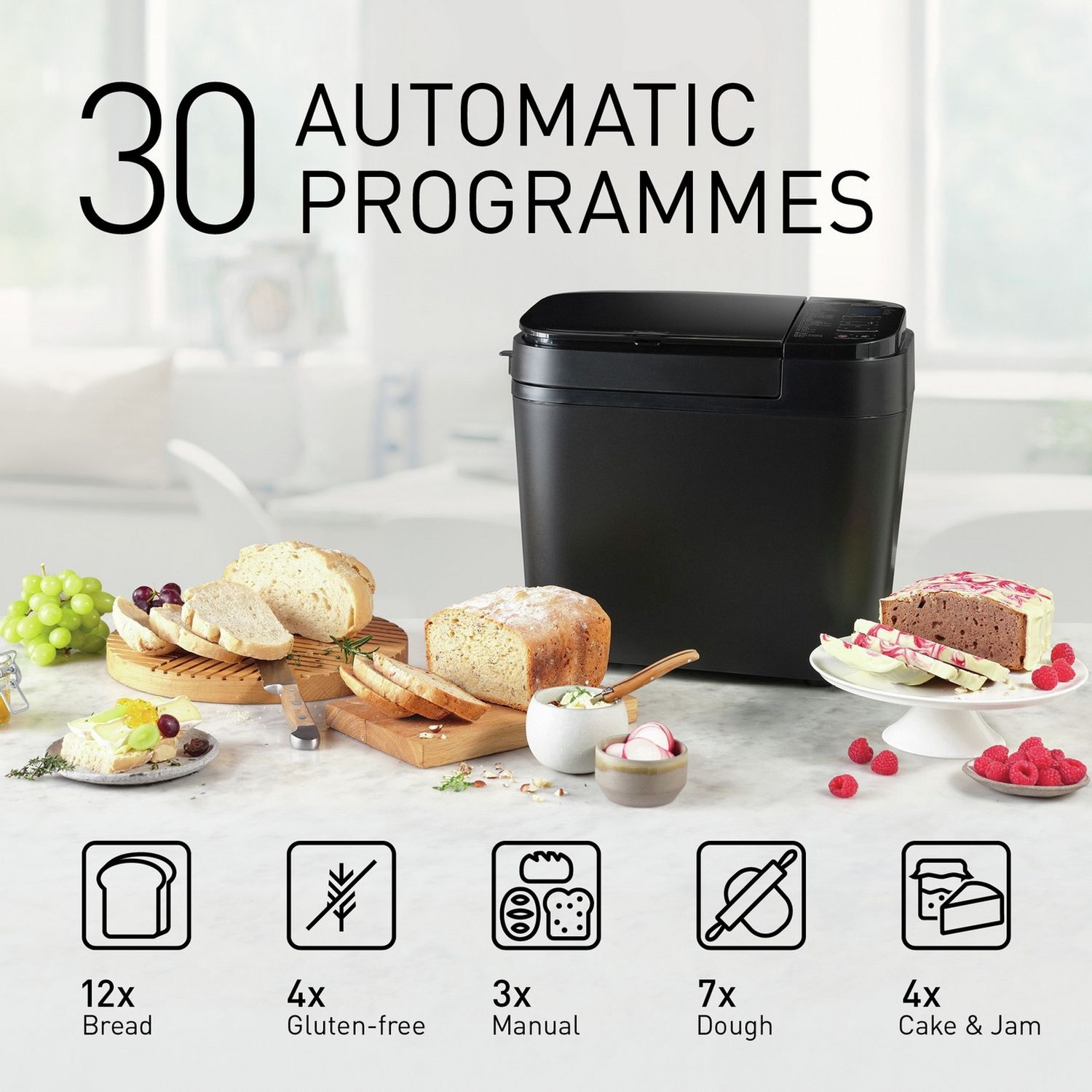 Panasonic SD-R2530KXC breadmaker black (British brand)