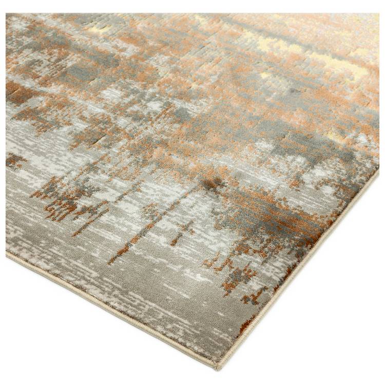 Asiatic gold cut pile rug 80x150cm - British product