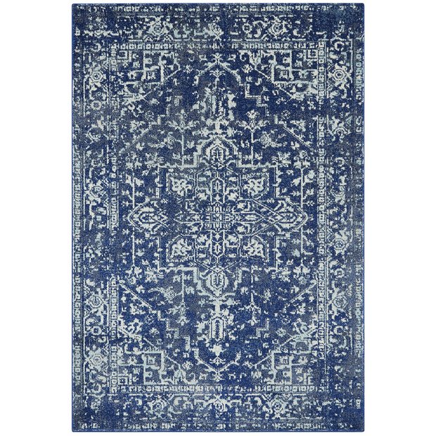 Asiatic Nova abstract rug blue 80x150cm - British product