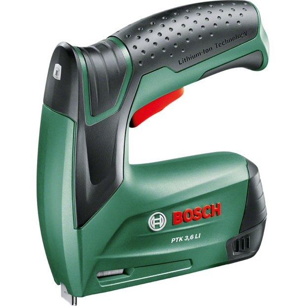 Bosch cordless tacker staple gun with 1000 staples - British product
