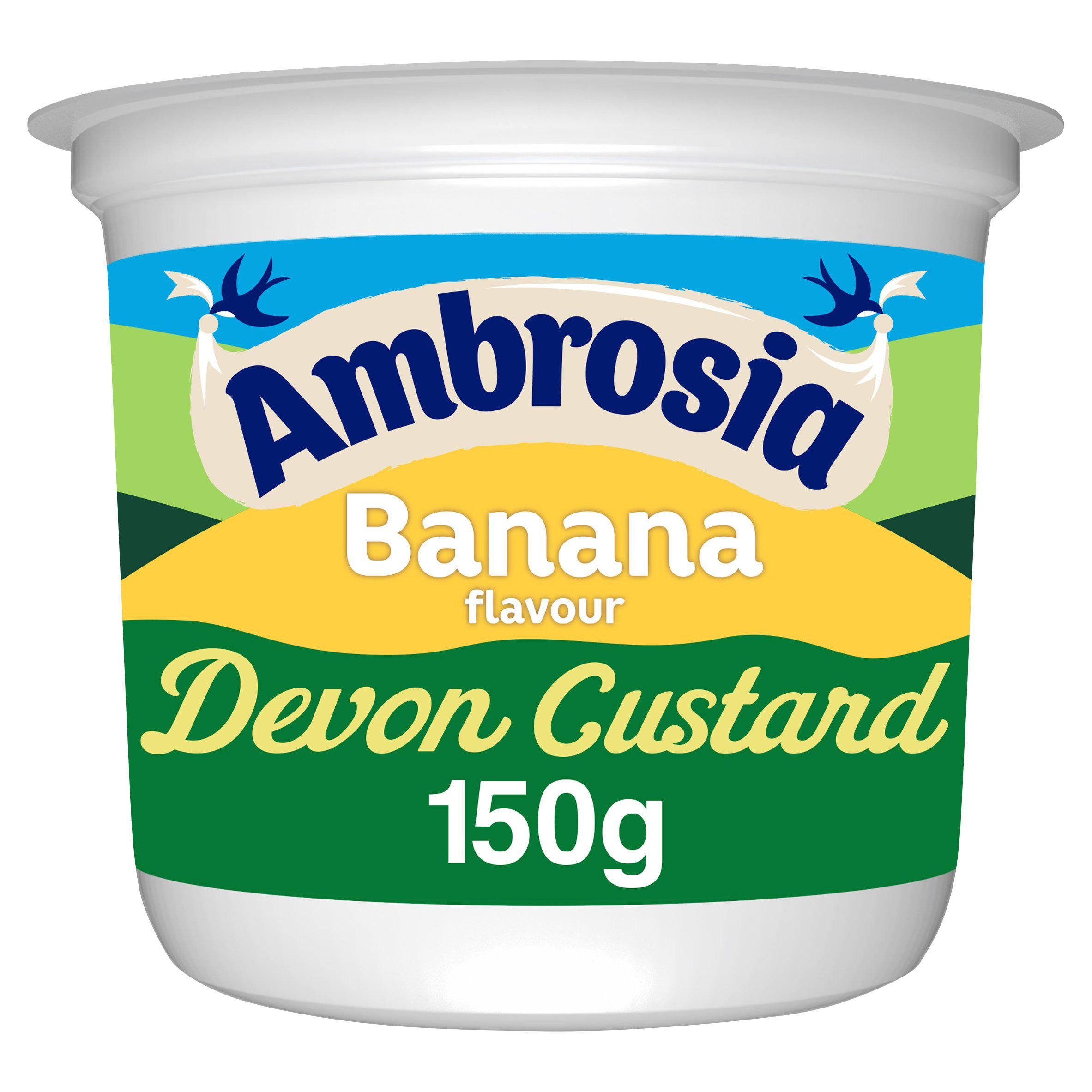 Ambrosia Banana Devon Custard Pot 150g GOODS Sainsburys   