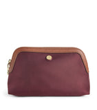 Harrods small nylon wash bag with leather trims, UK version