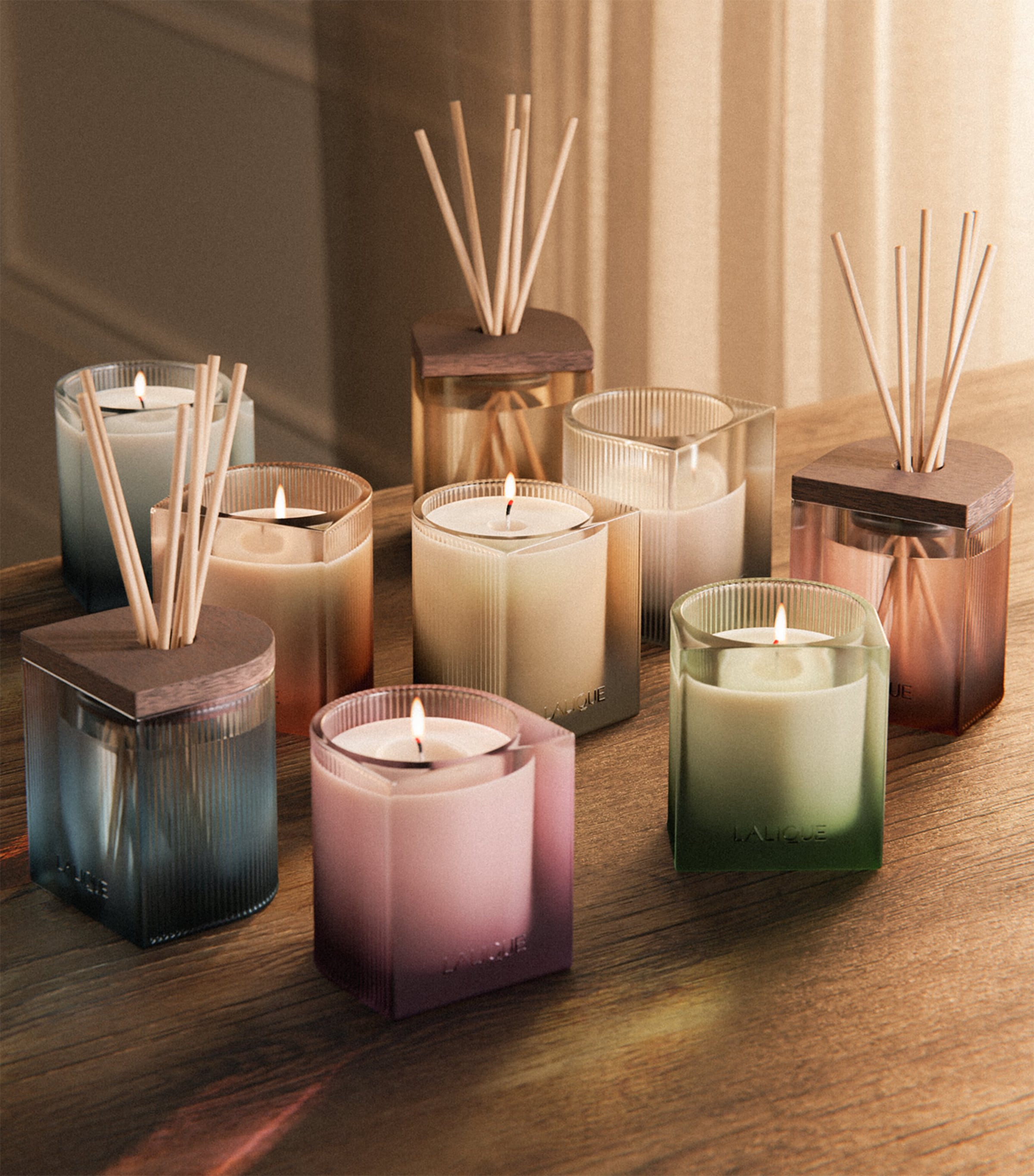 Lalique La Verrerie scented candle 220g - British product