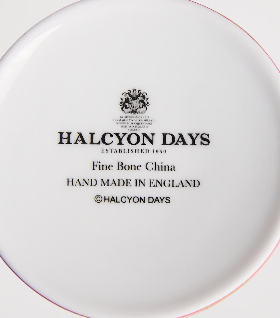 Halcyon Days Hearts Trellis mug - British product