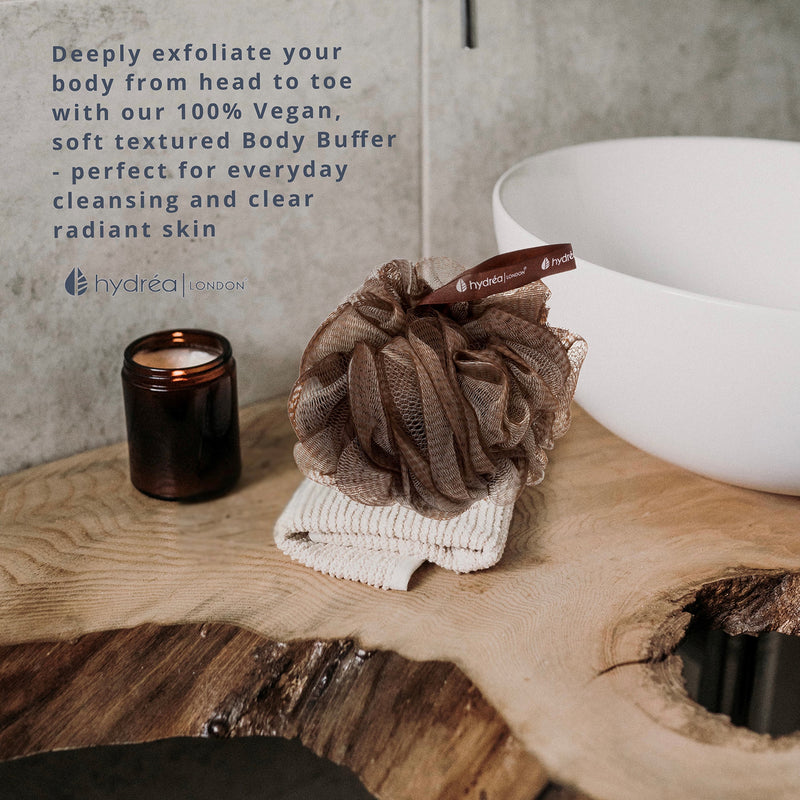 Hydréa London luxury bath buffer super-sized - British product