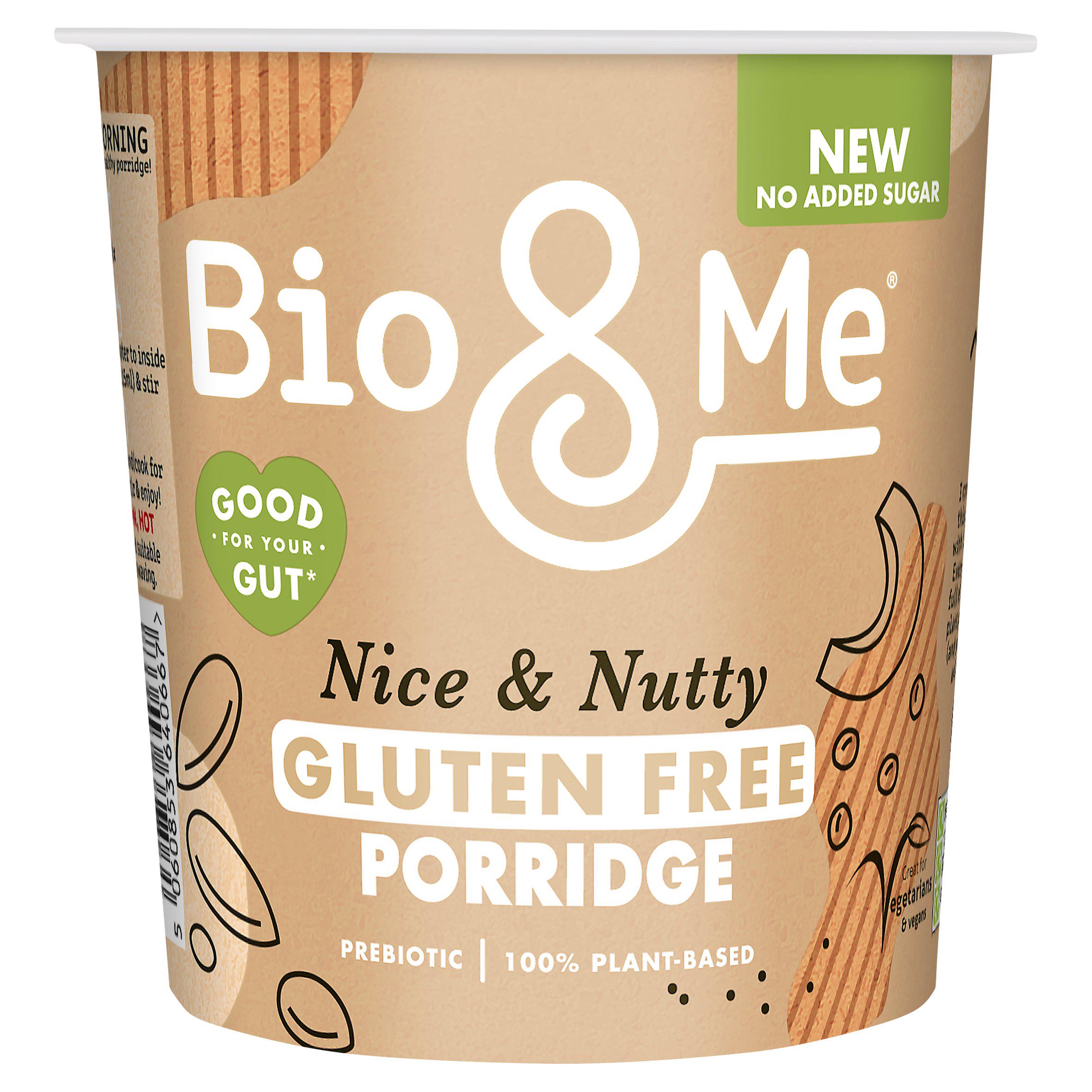 Bio & Me Nice & Nutty Gluten Free Porridge 58g GOODS Sainsburys   