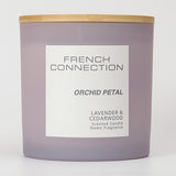 French Connection lavender and cedarwood candle 1.5kg, imported from the UK