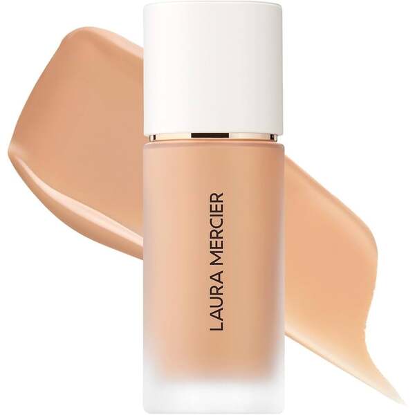 Laura Mercier Real Flawless Foundation 30ml shade 3W0 Sandstone, imported from the UK