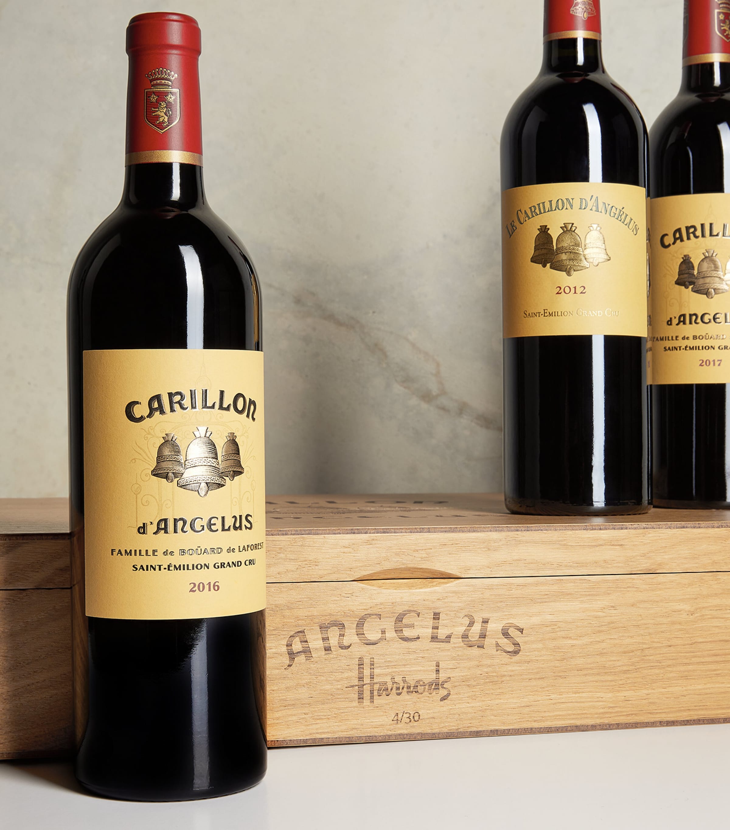 CHATEAU ANGELUS Le Carillon de l'Angelus red wine blend 6 bottles - British product