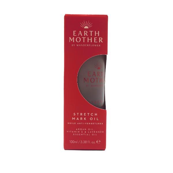 Wanderflower Earth Mother stretch mark oil 100ml - British product