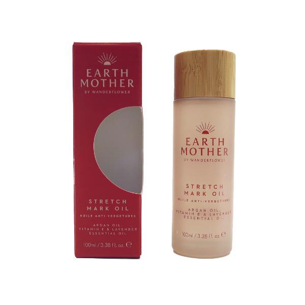Wanderflower Earth Mother stretch mark oil 100ml - British product