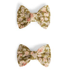 Bonpoint organic cotton Miniclic hair clips set of two, UK version