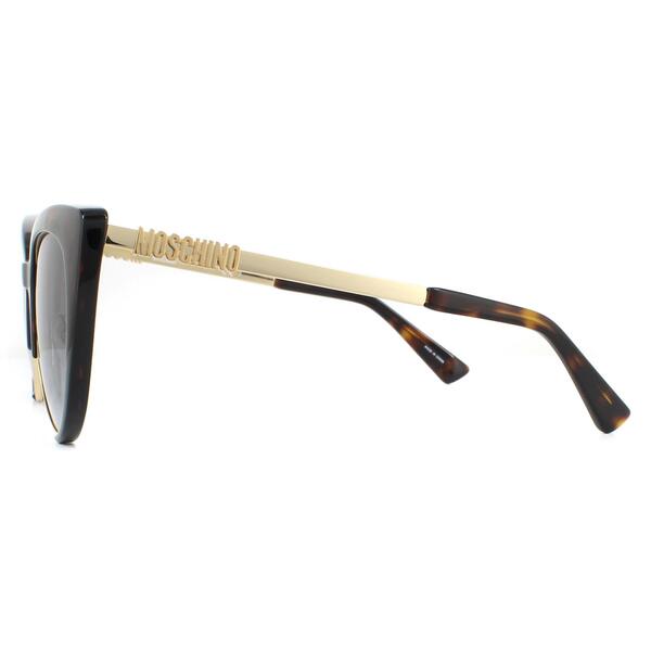 Moschino cat eye sunglasses brown gradient, imported from the UK