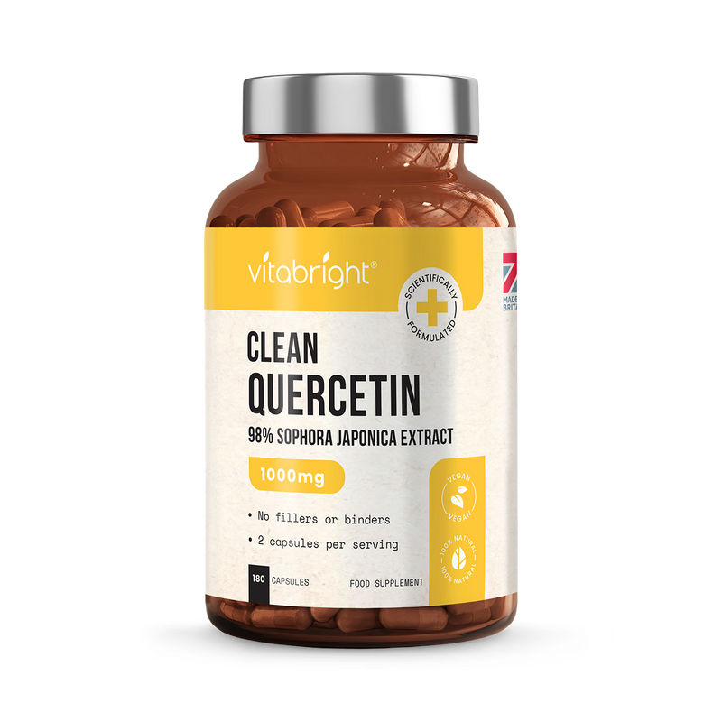 Vitabright Quercetin 1000mg capsules 180 count - British product