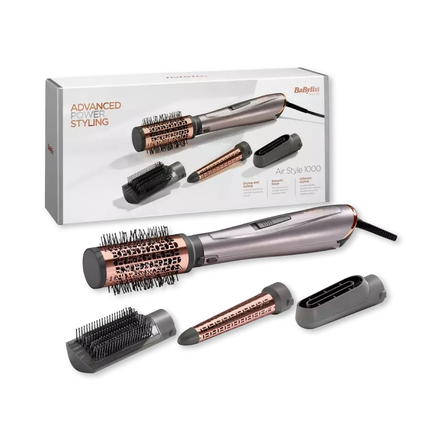 BaByliss Air Style 1000 hot air multi styler - British product