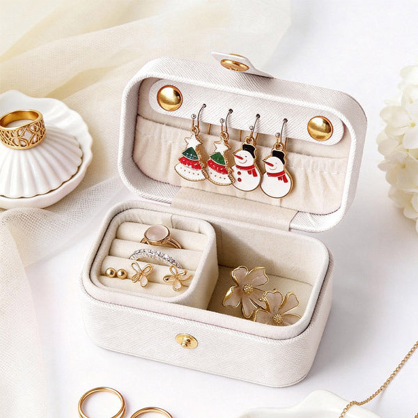 Livingandhome portable mini jewellery box, imported from the UK