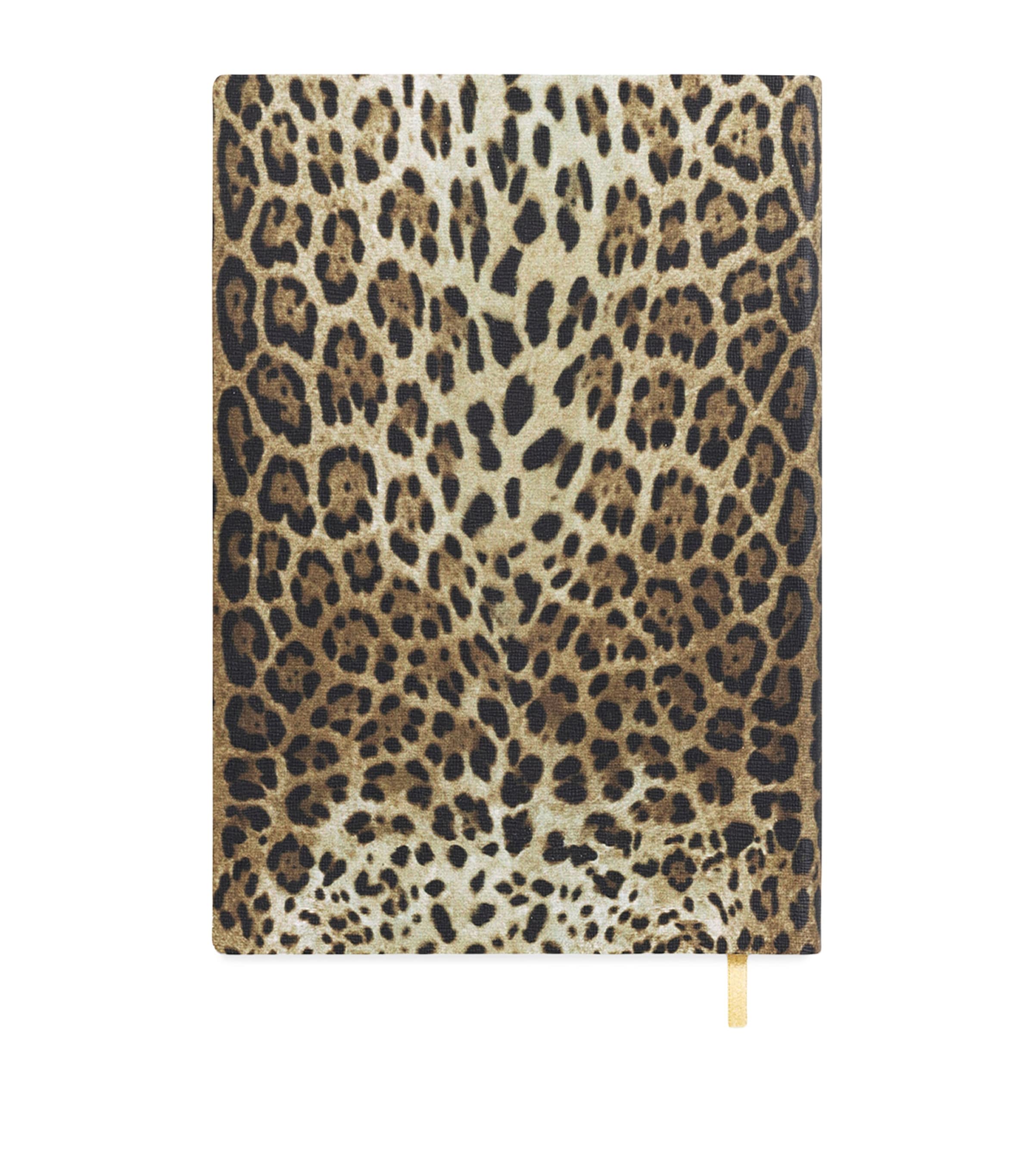 Dolce&Gabbana Leopardo Print A5 Notebook - British product