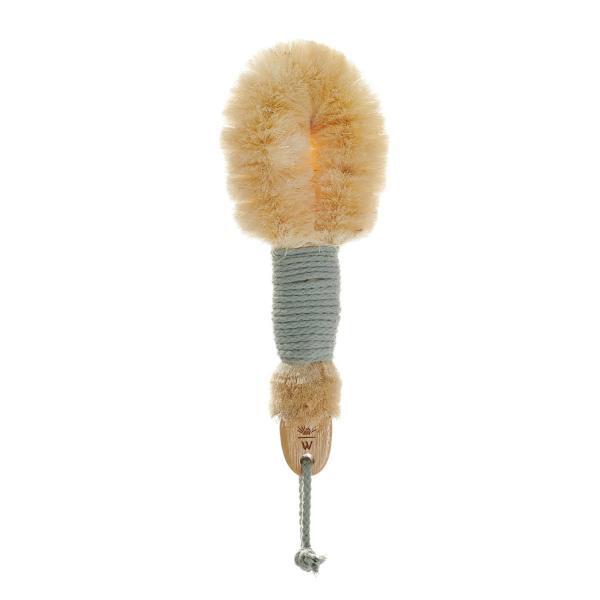 Wanderflower Japanese sisal body brush with bamboo handle, UK version